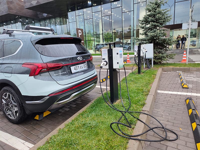 ac ev charger station case-aegen