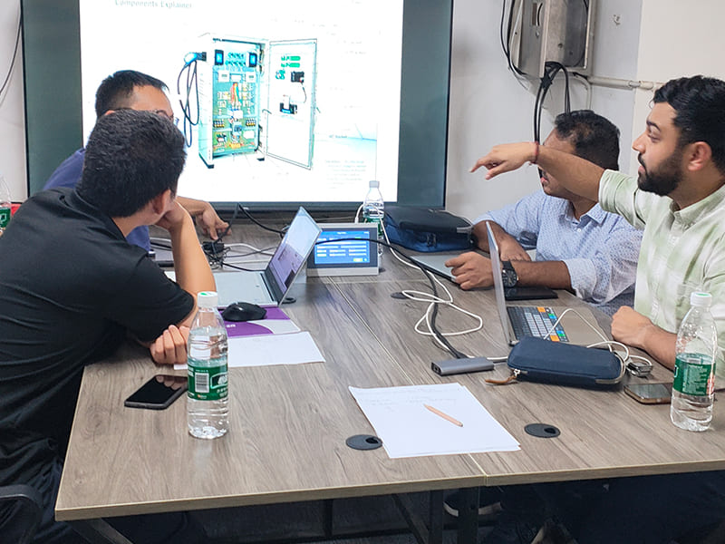 AEGEN discusses EV Charger station technology with customers aegen discusses ev charger station technology with customers