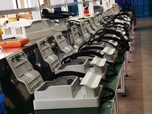 home ev charger station production assembly lines aegen