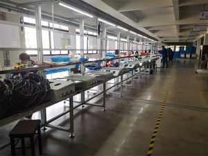 ocpp ev charger station production assembly lines