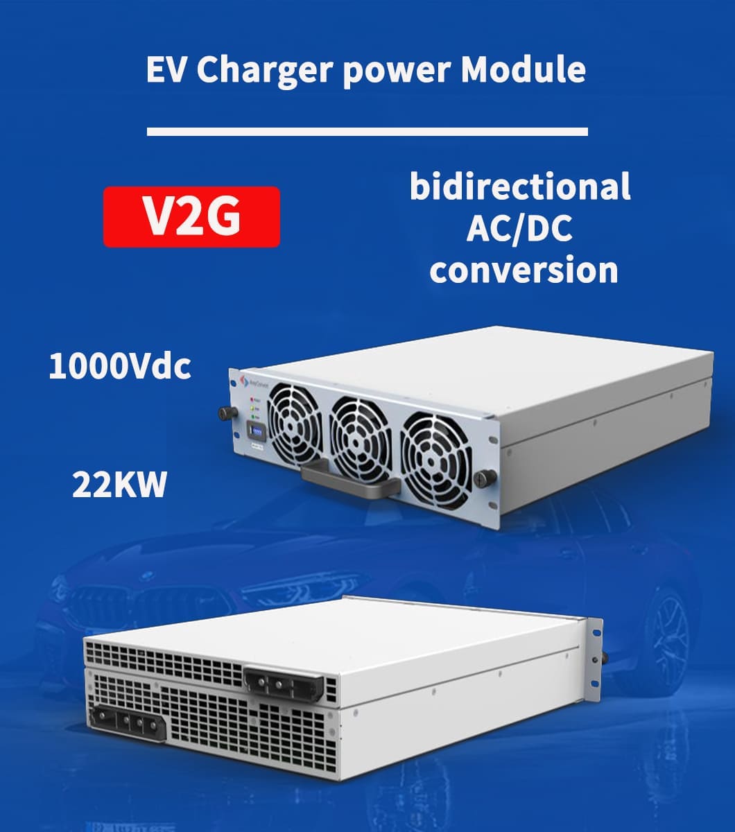 v2g ev charging module