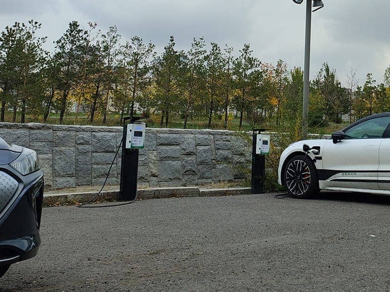 public ev charger station-aegen