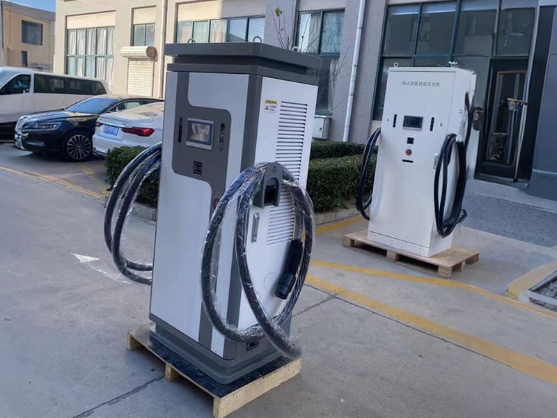 ev charger station for gas station operators