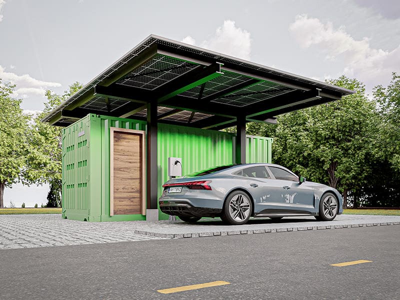 solar panel ev charger